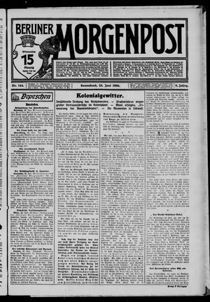 Berliner Morgenpost vom 23.06.1906