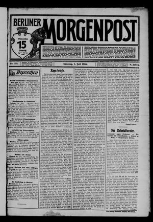 Berliner Morgenpost vom 01.07.1906