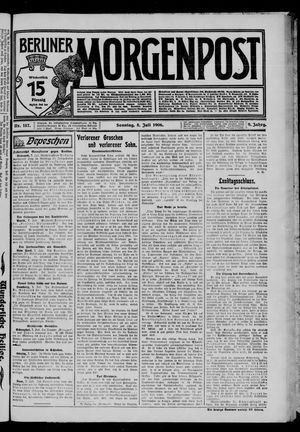 Berliner Morgenpost on Jul 8, 1906