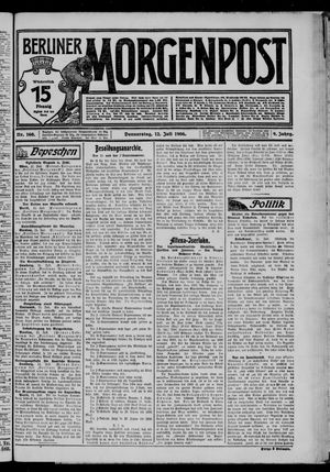 Berliner Morgenpost vom 12.07.1906