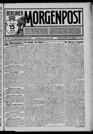 Berliner Morgenpost vom 19.07.1906