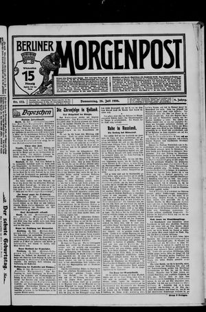 Berliner Morgenpost vom 26.07.1906