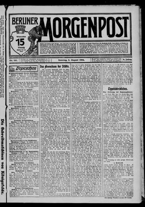 Berliner Morgenpost vom 05.08.1906