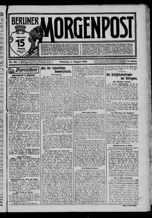 Berliner Morgenpost vom 07.08.1906