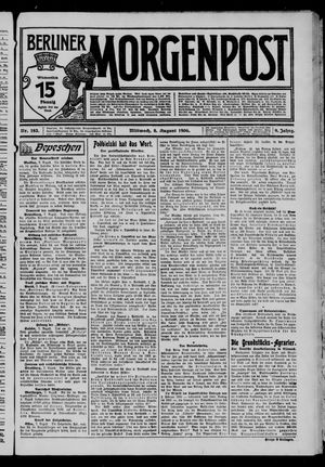 Berliner Morgenpost on Aug 8, 1906