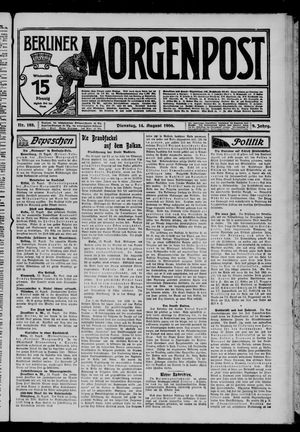 Berliner Morgenpost on Aug 14, 1906
