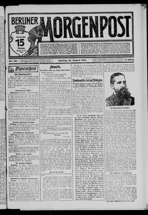 Berliner Morgenpost vom 26.08.1906