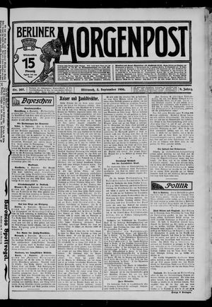 Berliner Morgenpost on Sep 5, 1906