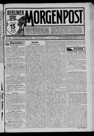 Berliner Morgenpost vom 13.09.1906