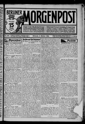 Berliner Morgenpost on Oct 3, 1906