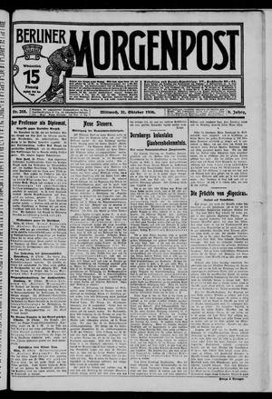 Berliner Morgenpost vom 31.10.1906