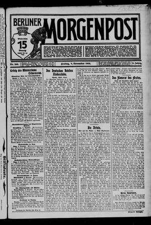 Berliner Morgenpost vom 09.11.1906
