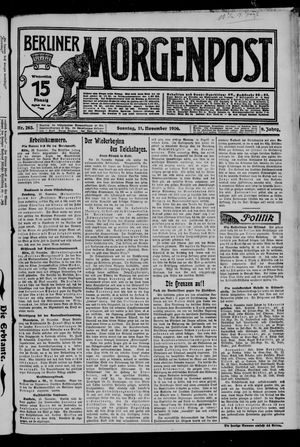 Berliner Morgenpost vom 11.11.1906
