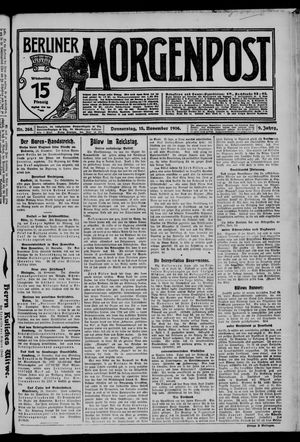 Berliner Morgenpost vom 15.11.1906