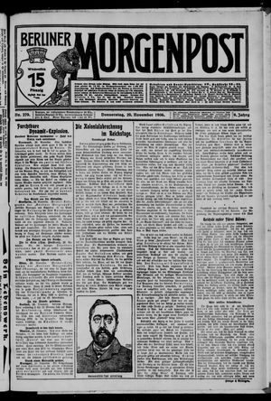 Berliner Morgenpost vom 29.11.1906