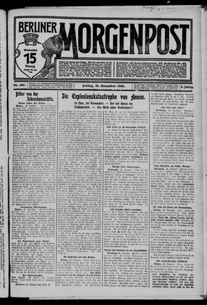 Berliner Morgenpost vom 30.11.1906