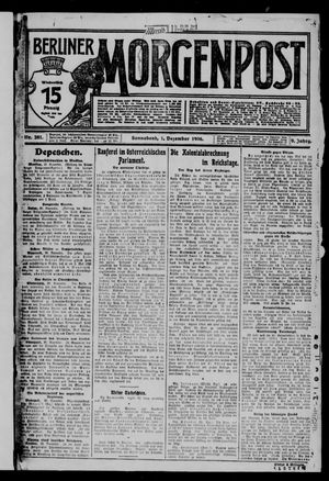 Berliner Morgenpost on Dec 1, 1906