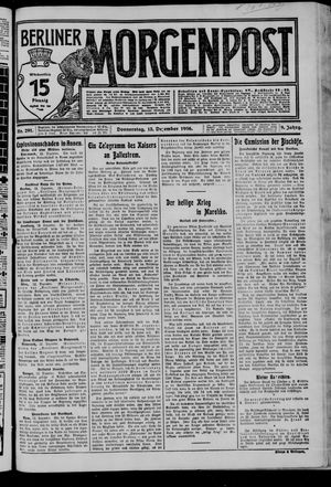 Berliner Morgenpost vom 13.12.1906