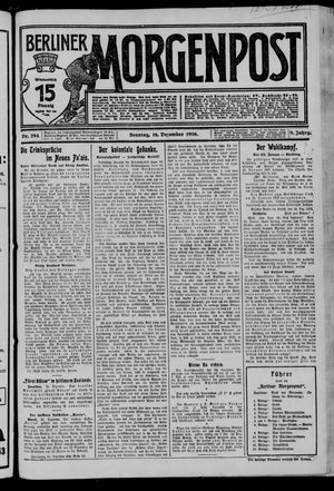 Berliner Morgenpost vom 16.12.1906