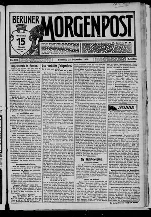 Berliner Morgenpost on Dec 23, 1906