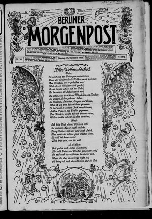 Berliner Morgenpost vom 25.12.1906