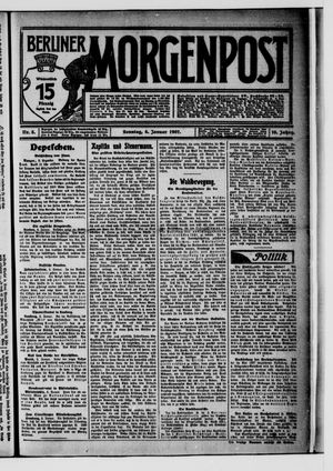 Berliner Morgenpost vom 06.01.1907