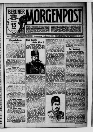 Berliner Morgenpost vom 10.01.1907