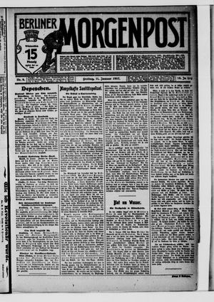 Berliner Morgenpost on Jan 11, 1907