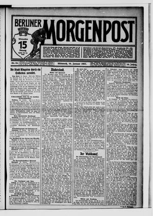 Berliner Morgenpost on Jan 16, 1907