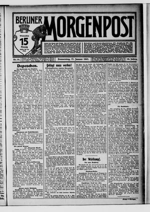 Berliner Morgenpost on Jan 17, 1907