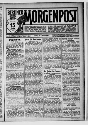 Berliner Morgenpost vom 18.01.1907
