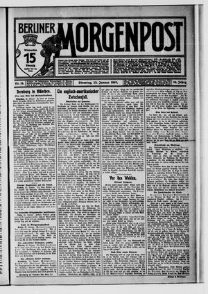 Berliner Morgenpost vom 22.01.1907