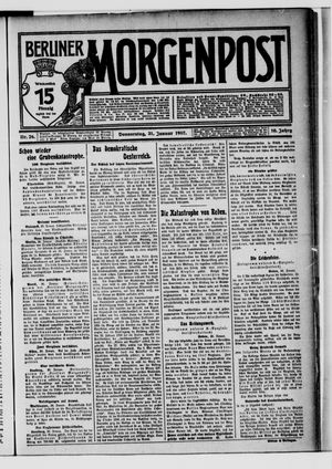 Berliner Morgenpost vom 31.01.1907