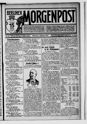 Berliner Morgenpost vom 05.02.1907