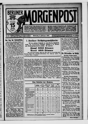 Berliner Morgenpost on Feb 6, 1907