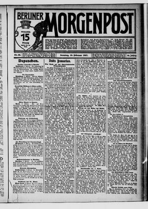 Berliner Morgenpost vom 10.02.1907