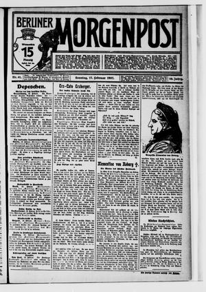 Berliner Morgenpost on Feb 17, 1907