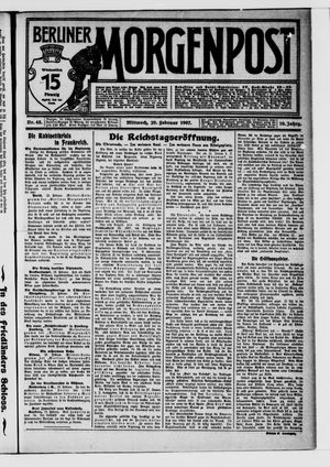 Berliner Morgenpost vom 20.02.1907