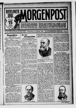 Berliner Morgenpost vom 21.02.1907
