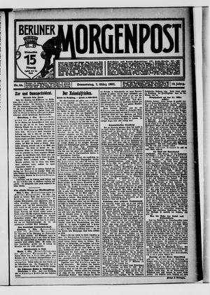 Berliner Morgenpost vom 07.03.1907