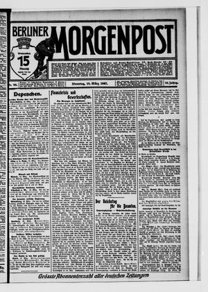 Berliner Morgenpost vom 19.03.1907