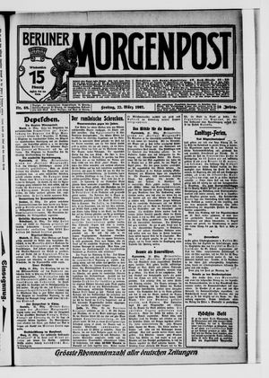 Berliner Morgenpost on Mar 22, 1907