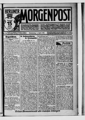 Berliner Morgenpost vom 04.04.1907