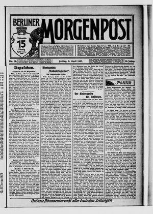 Berliner Morgenpost vom 05.04.1907