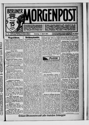 Berliner Morgenpost vom 07.04.1907