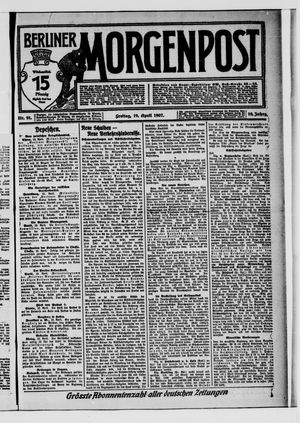Berliner Morgenpost vom 19.04.1907