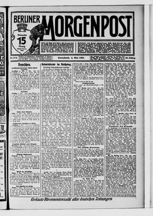 Berliner Morgenpost vom 04.05.1907