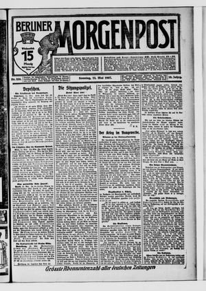 Berliner Morgenpost vom 12.05.1907