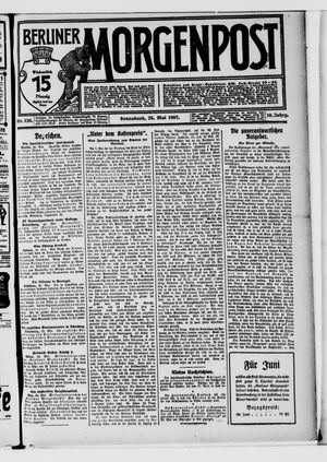 Berliner Morgenpost vom 25.05.1907