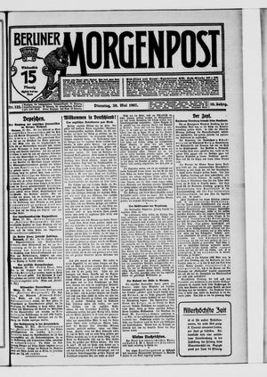 Berliner Morgenpost vom 28.05.1907